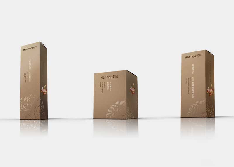 韓后茶蕊化妝品包裝設計