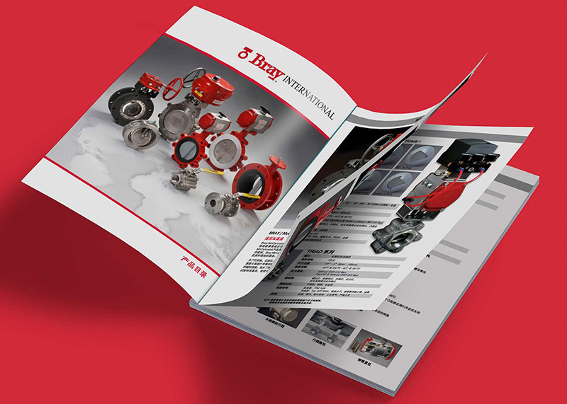 美國博雷國際閥門畫冊設計真不錯！