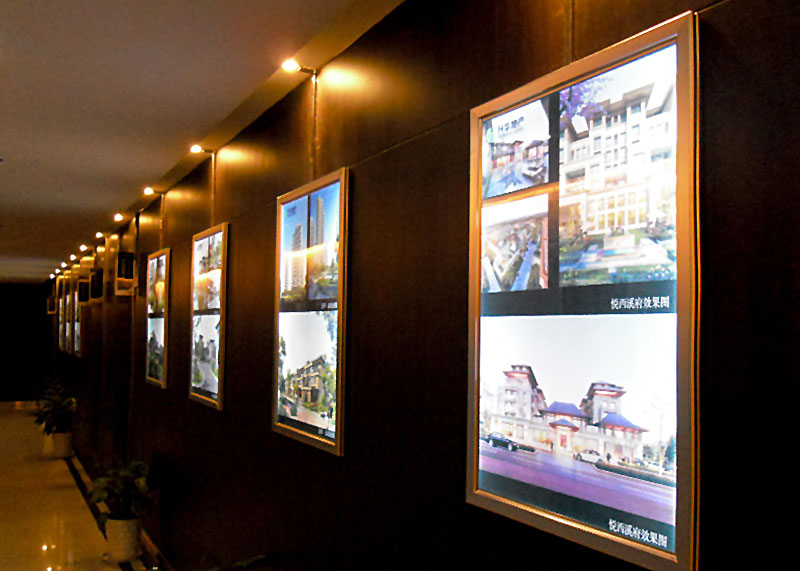 杭州超薄燈箱制作/不銹鋼燈箱制作