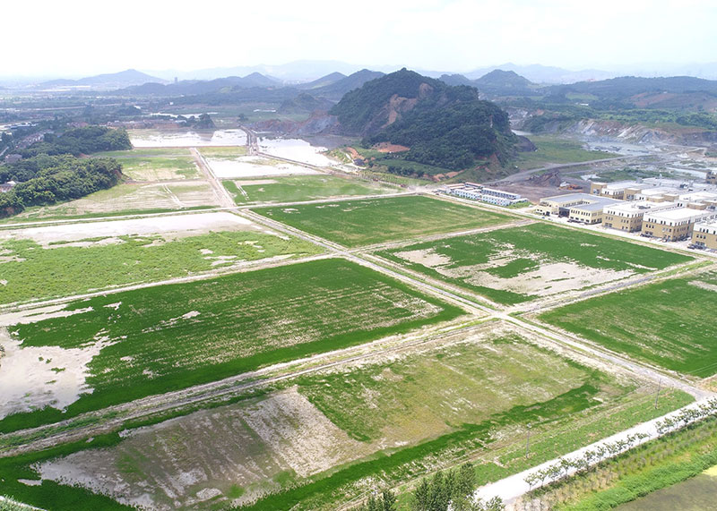 航拍工廠外景項目