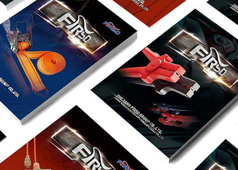 福士達集團-外貿公司系列產品樣本設計制作