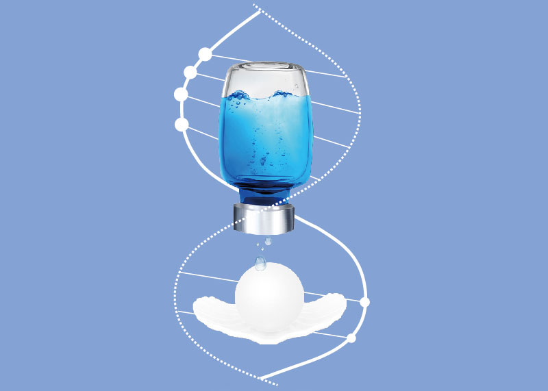  美棒珍珠系列二合一面膜產品包裝設計上線