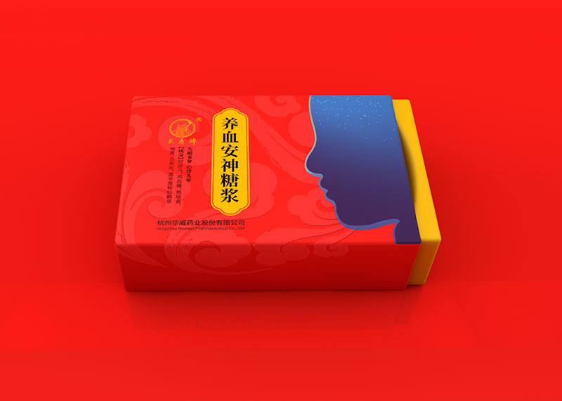 養血安神糖漿包裝換新升級設計