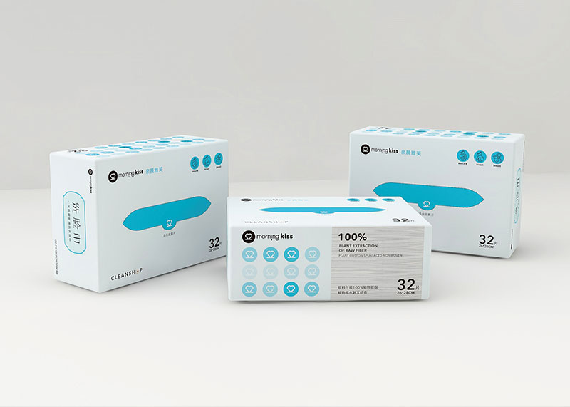 廚房用擦墊、家用海綿、抹布、清潔用布外包裝盒設計