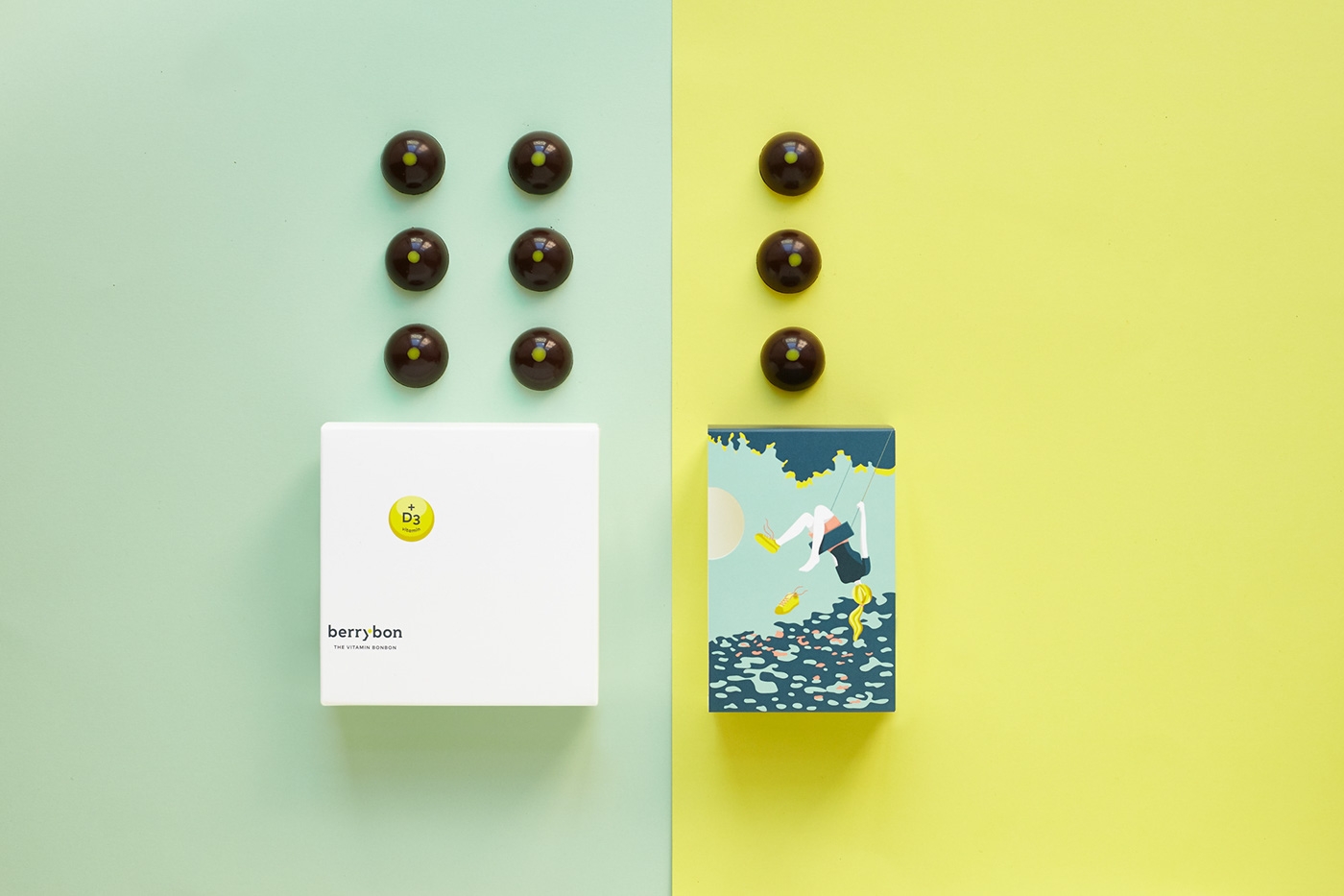 花一樣的維生素糖果包裝設計-創意我只服你