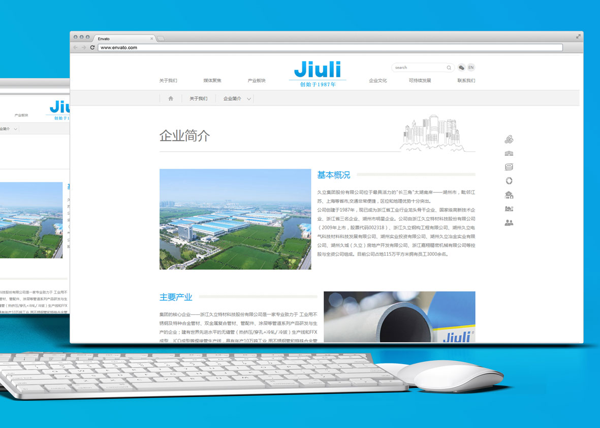久立網站建設上線