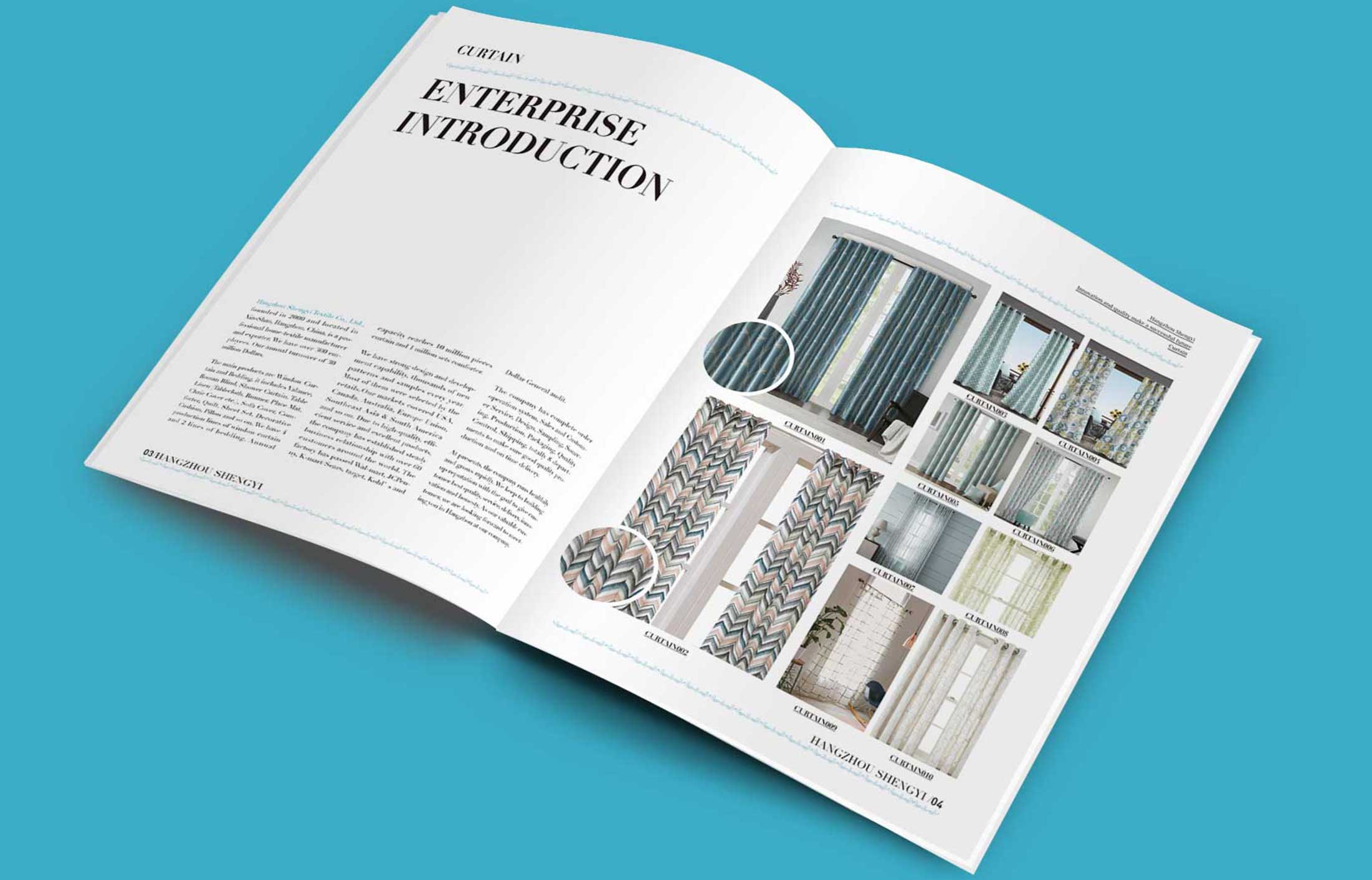 圣儀紡織產品冊