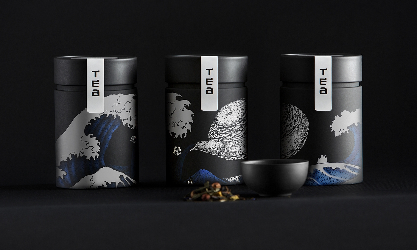 日本料理包裝設計——當魚也有武士精神