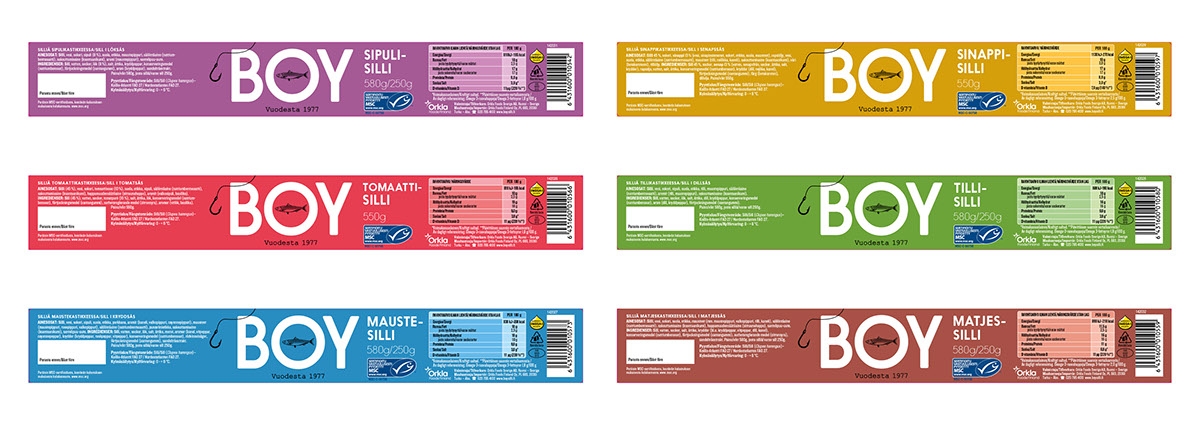 打破常規，另類的魚罐頭包裝設計