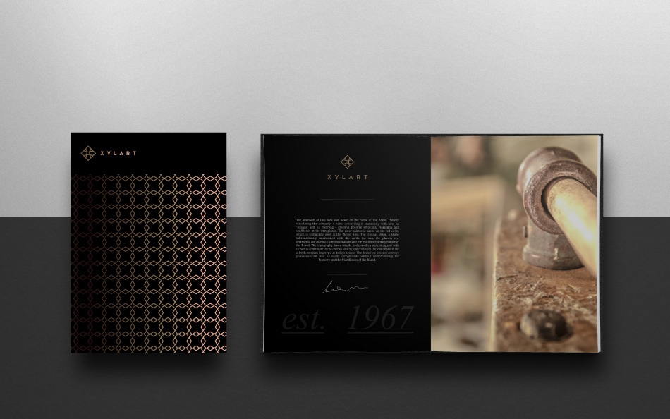 現代古典家具品牌包裝設計