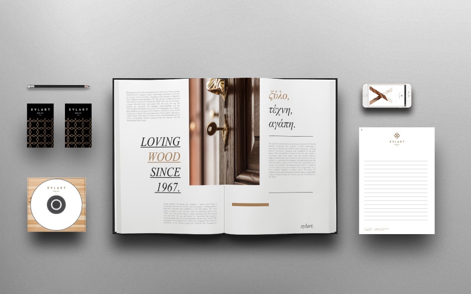 現代古典家具品牌包裝設計