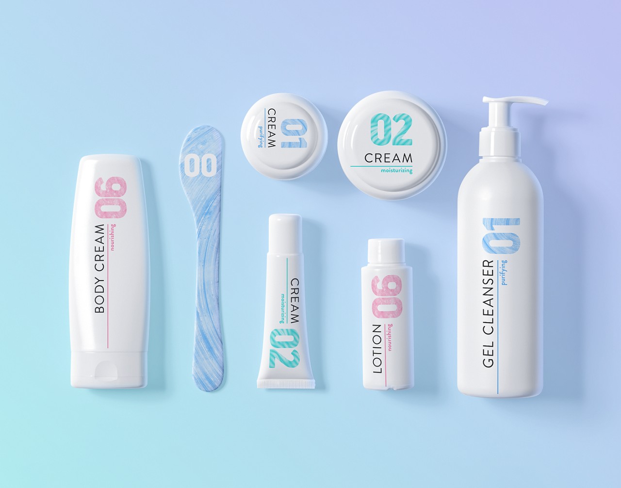 化妝品品牌系列包裝設計