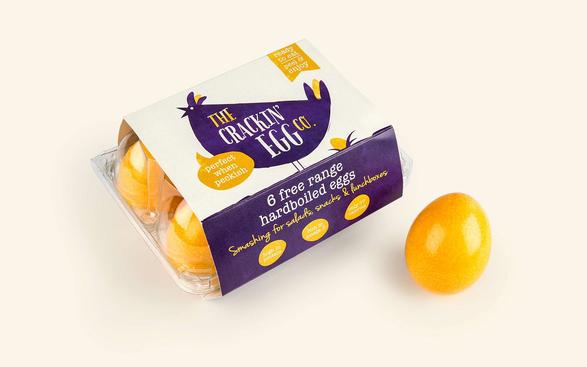 美味個性的雞蛋包裝設計-這簡直就是七彩蛋呀