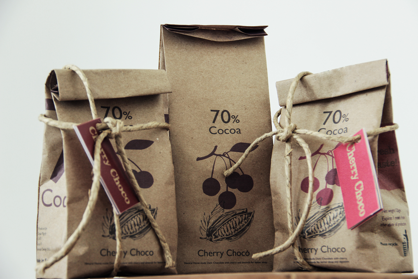 櫻桃巧克力創意包裝設計展示1