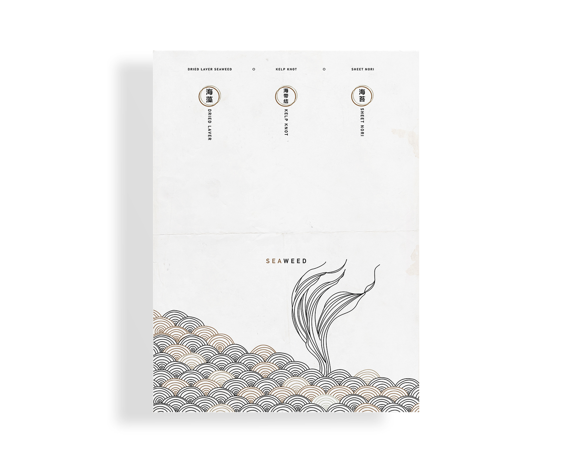 海產品插畫設計