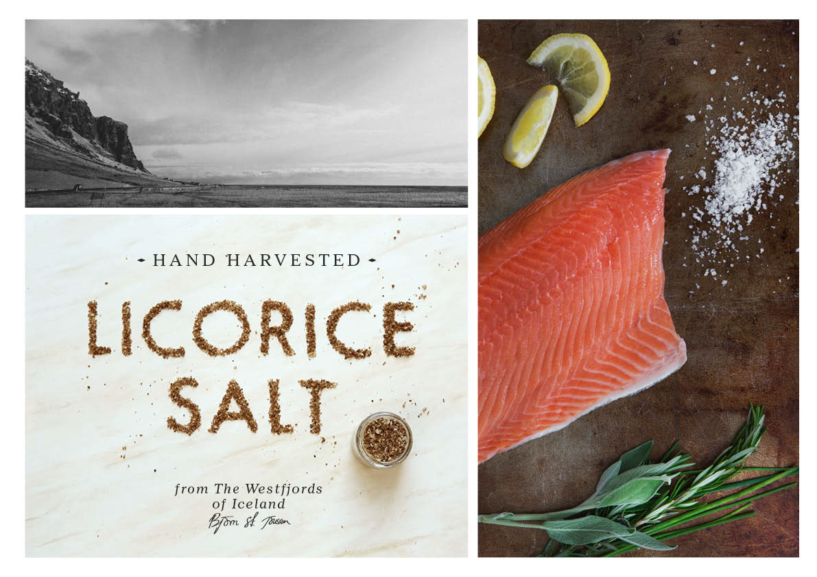 冰島手工鹽產品展示