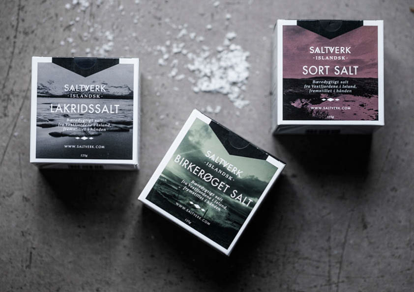 冰島手工鹽創意包裝設計
