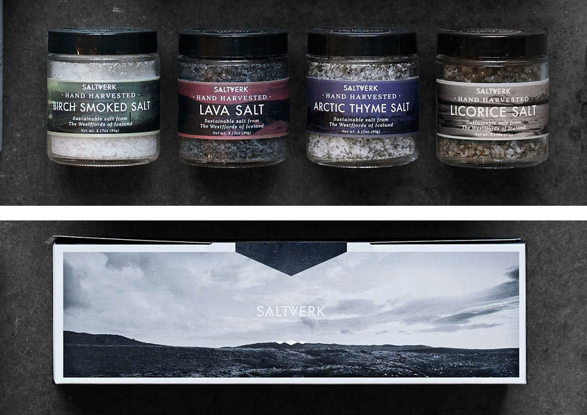 冰島手工鹽創意包裝設計
