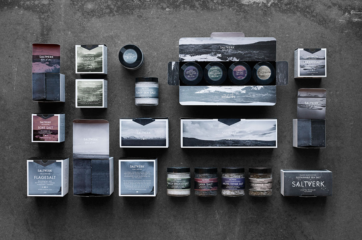 冰島手工鹽創意包裝設計