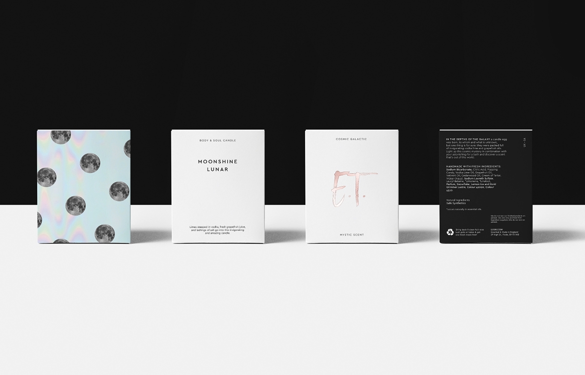 手工制作的天然化妝品品牌包裝設計