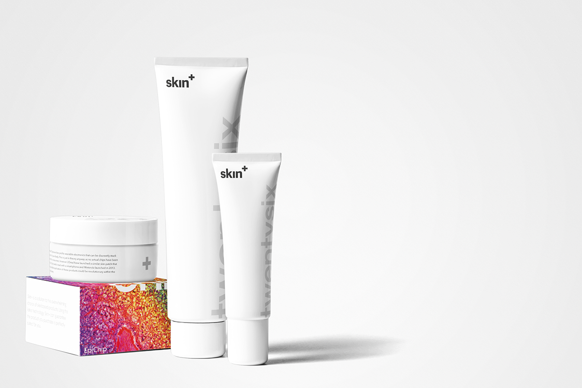 不一樣的 “皮膚+ ” ，化妝品護膚品牌包裝設計