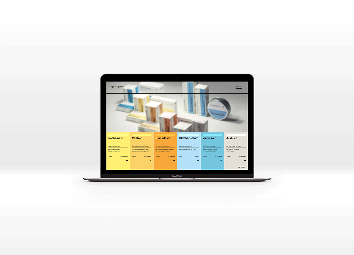 德國藥品包裝盒設計 ，專治德國社會的典型問題