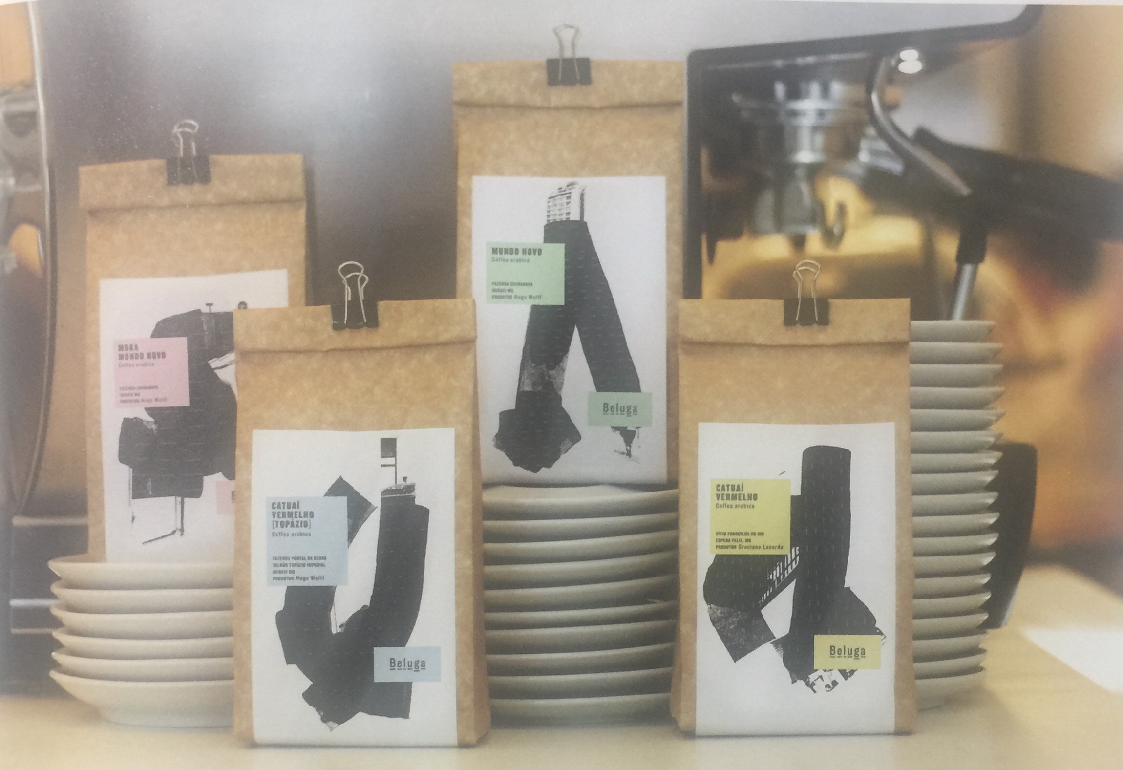 以城市為靈感的咖啡包裝設計