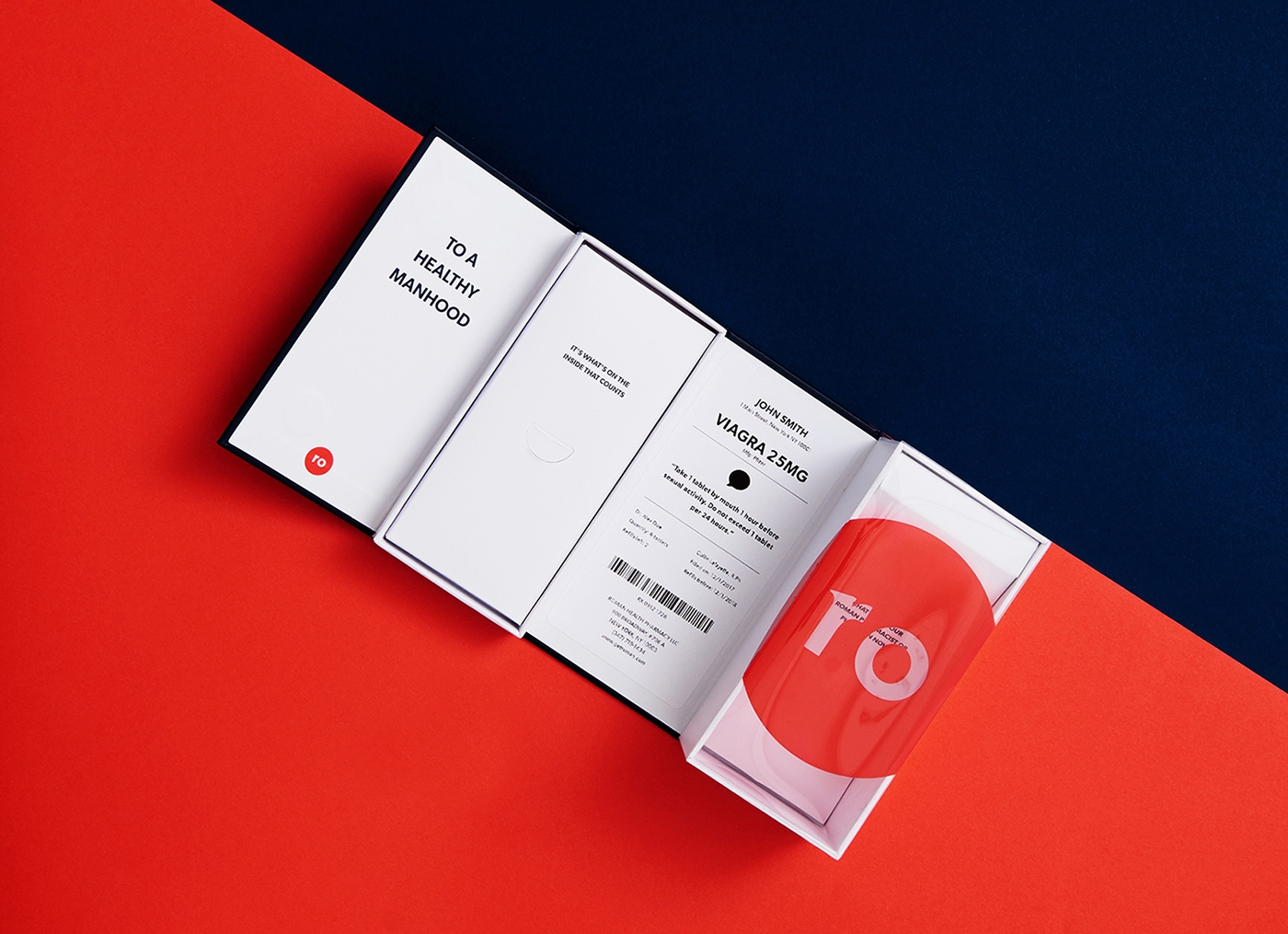 男性保健品包裝設計