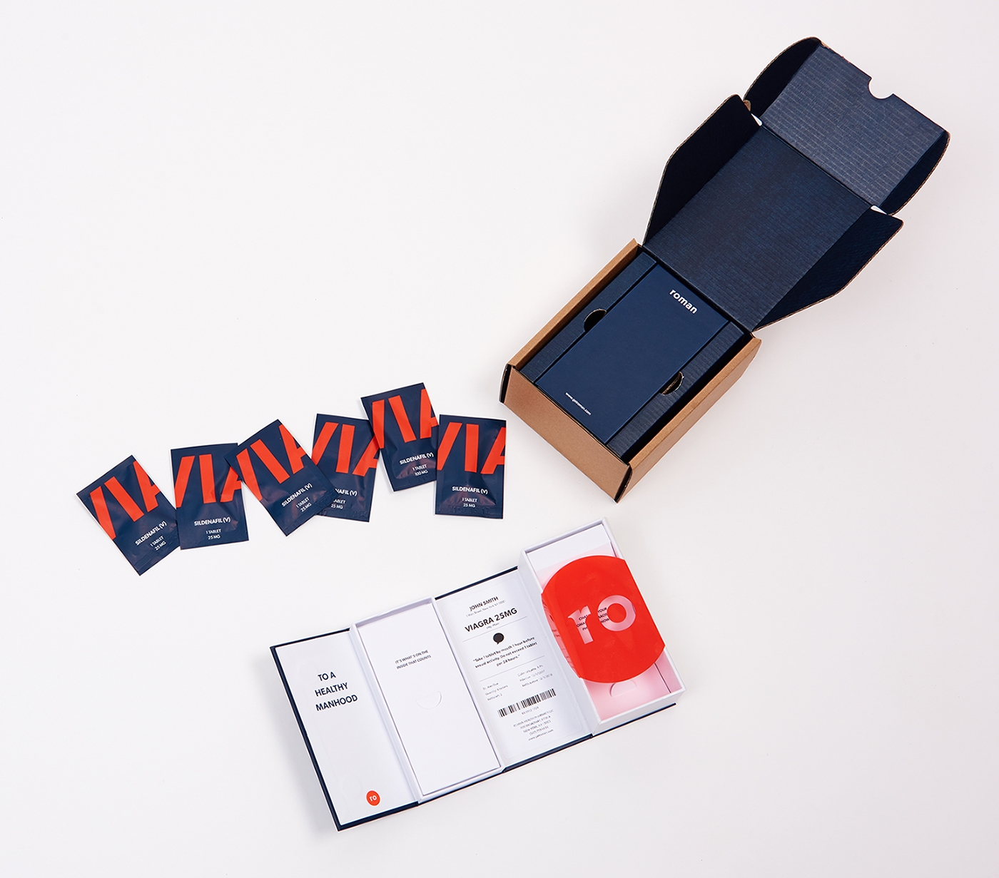 男性保健品包裝設計