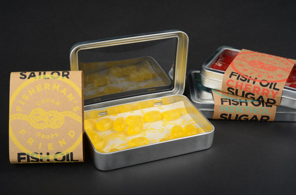 止咳藥品包裝設計