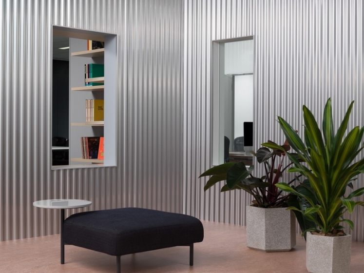 將庭院搬到室內|辦公室空間設計