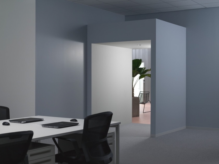 將庭院搬到室內|辦公室空間設計