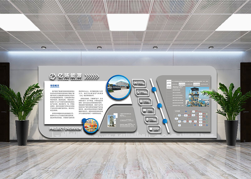 公司內部形象文化墻