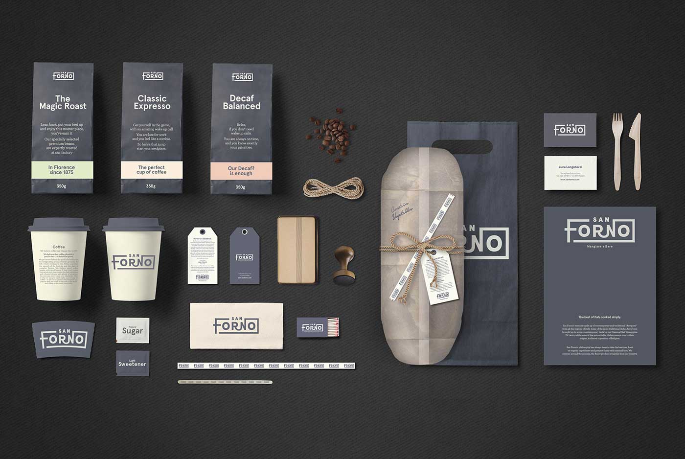 意大利烘焙食品創意包裝設計