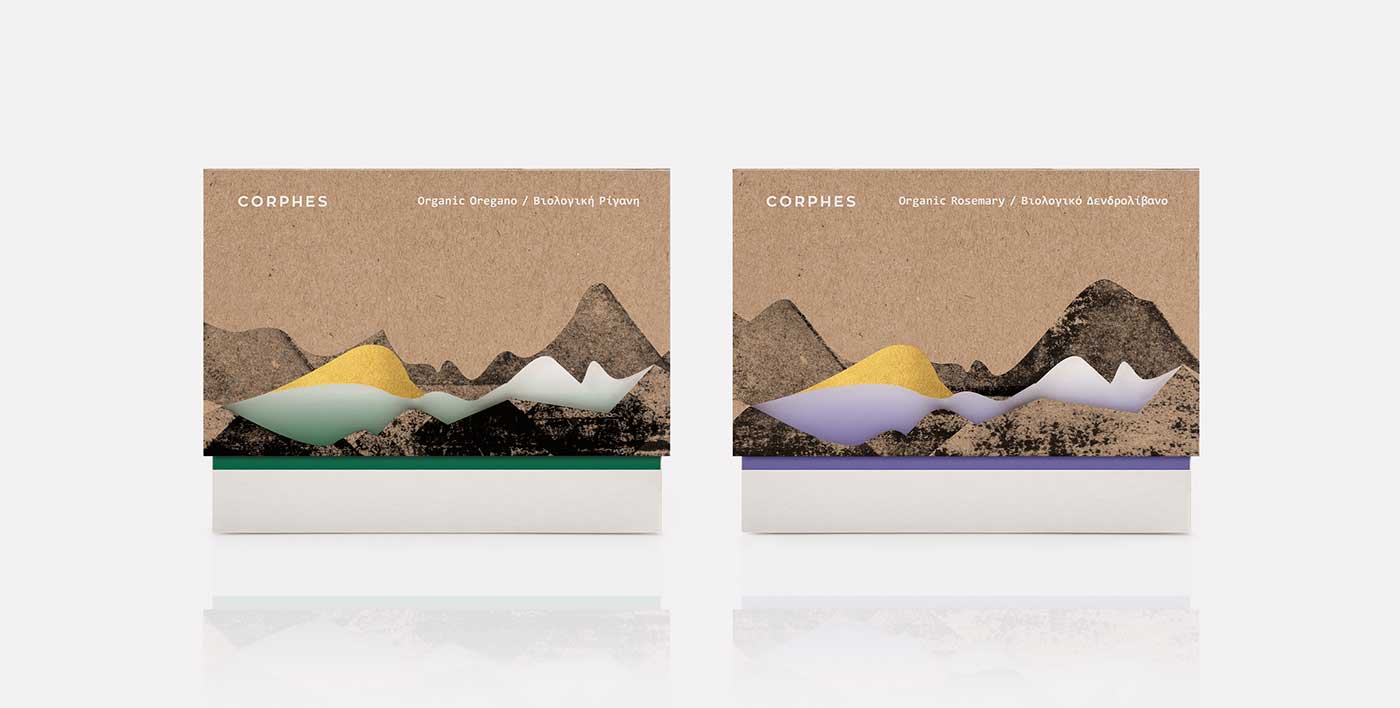 希臘有機產品插畫包裝設計 希臘有機產品插畫包裝設計