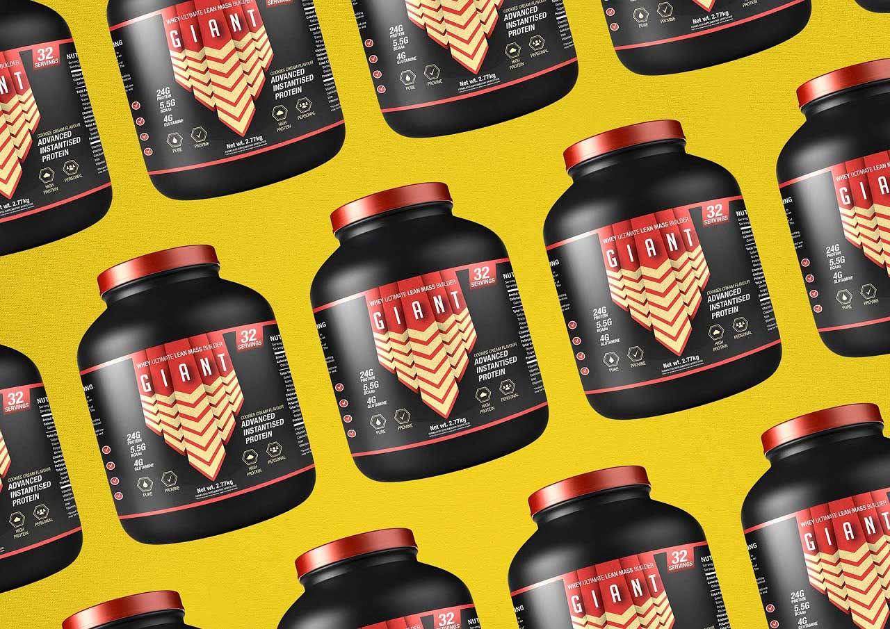 內蒙運動蛋白粉創意包裝設計