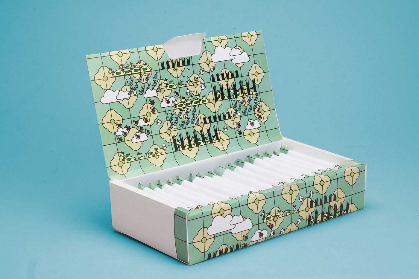 鴨米餅插畫包裝設計展示3