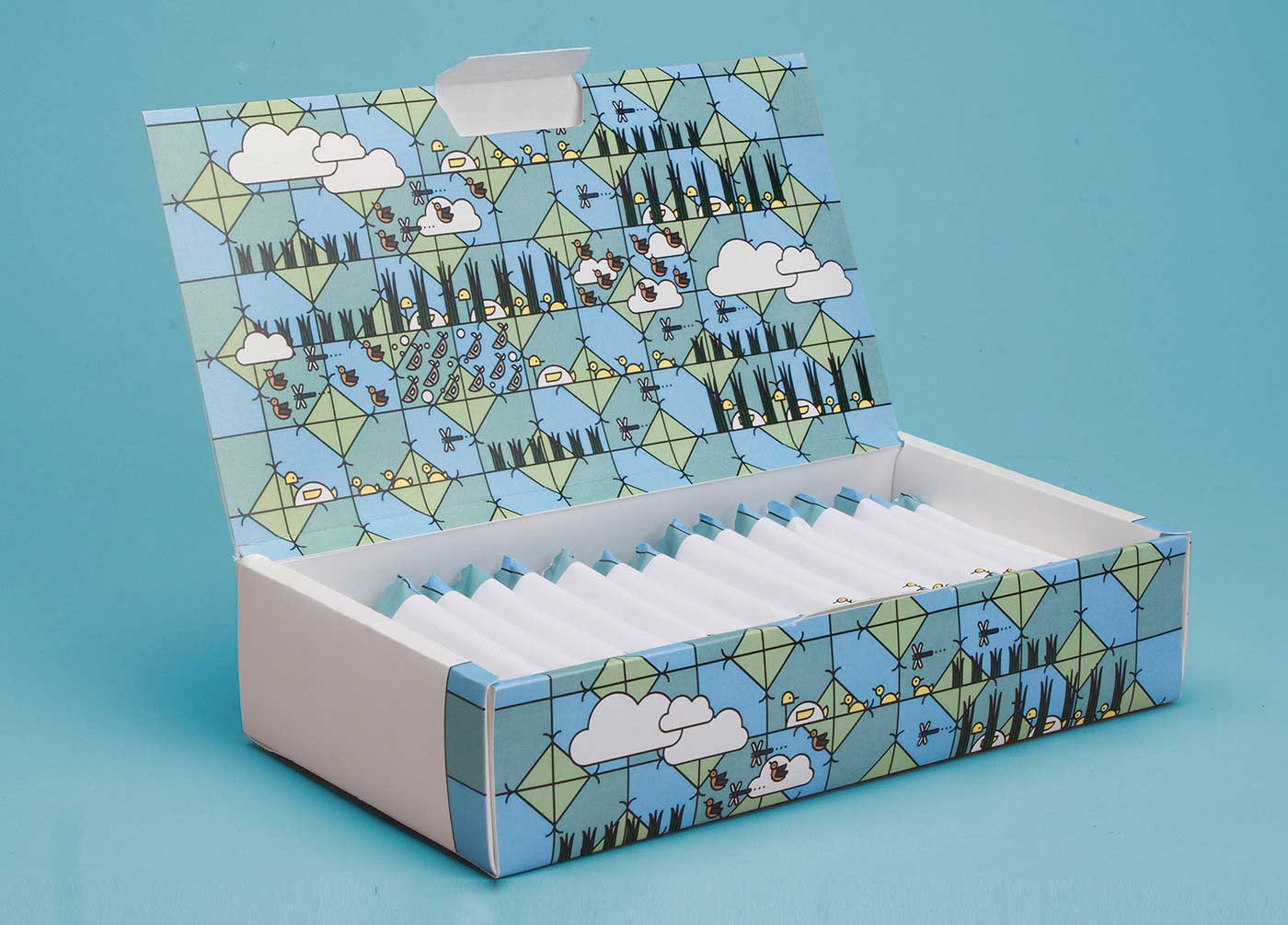 鴨米餅插畫包裝設計展示5