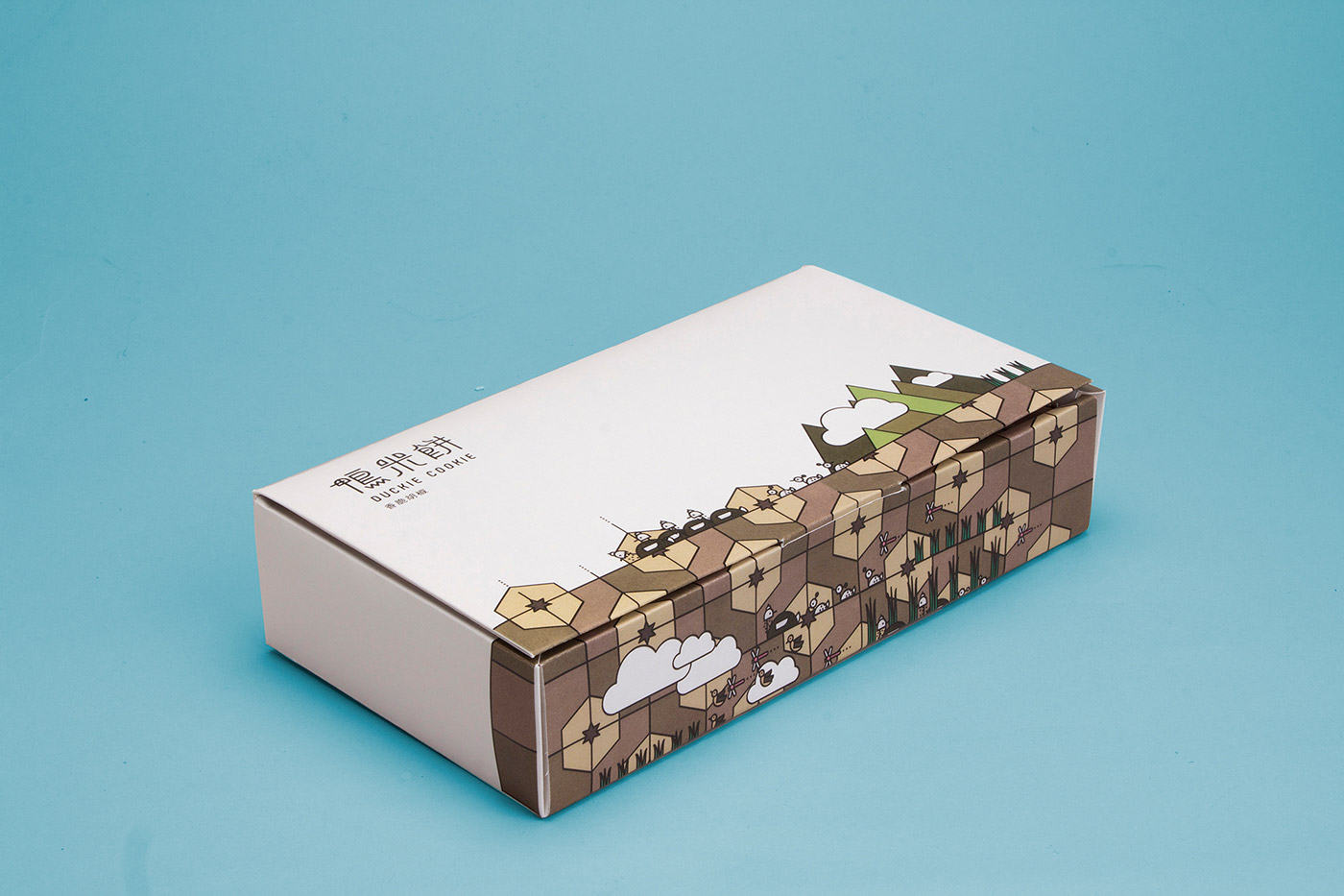 鴨米餅插畫包裝設計展示6