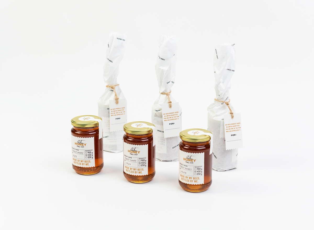 限量蜂蜜創意包裝設計