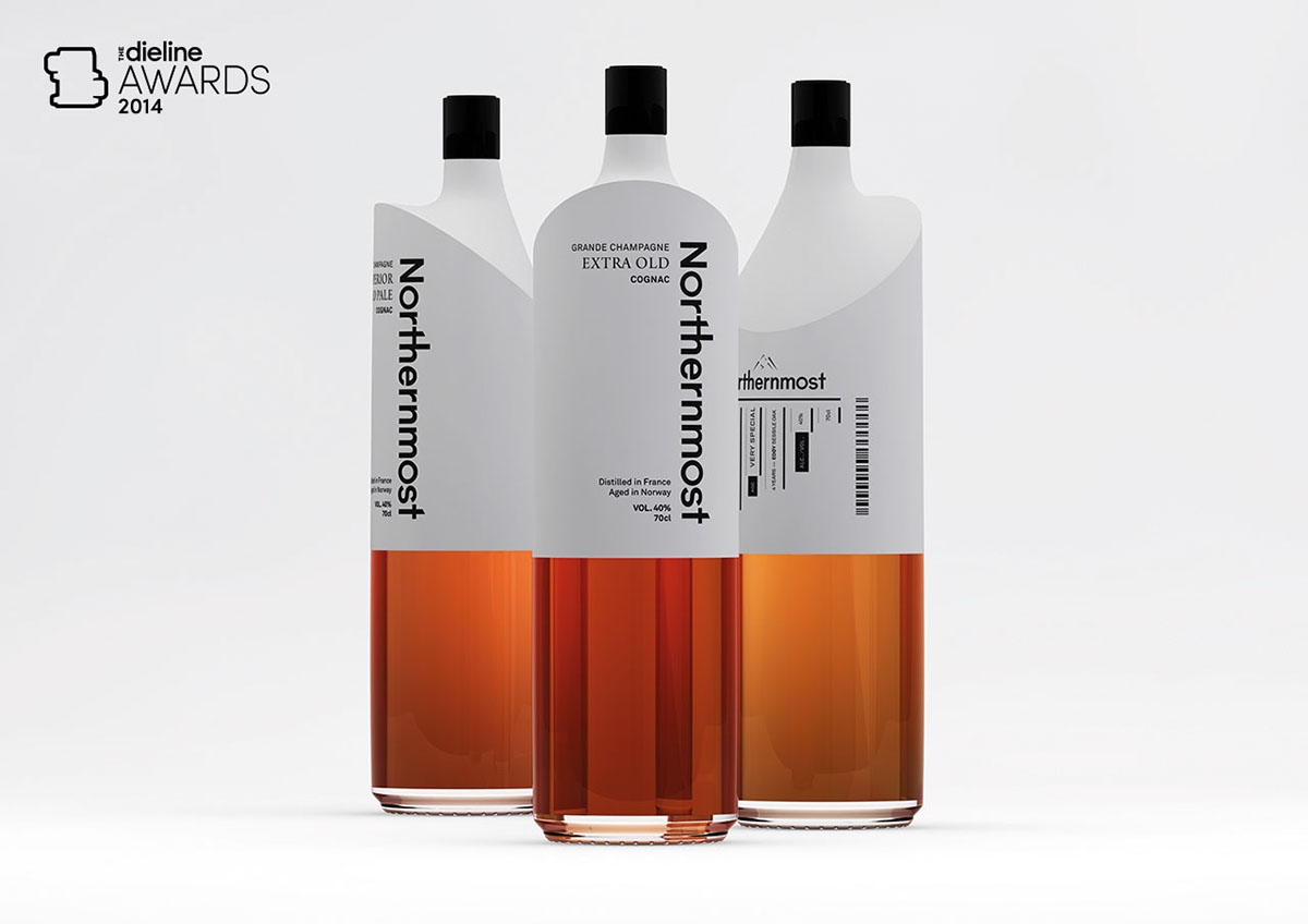  挪威白蘭地酒創意包裝設計