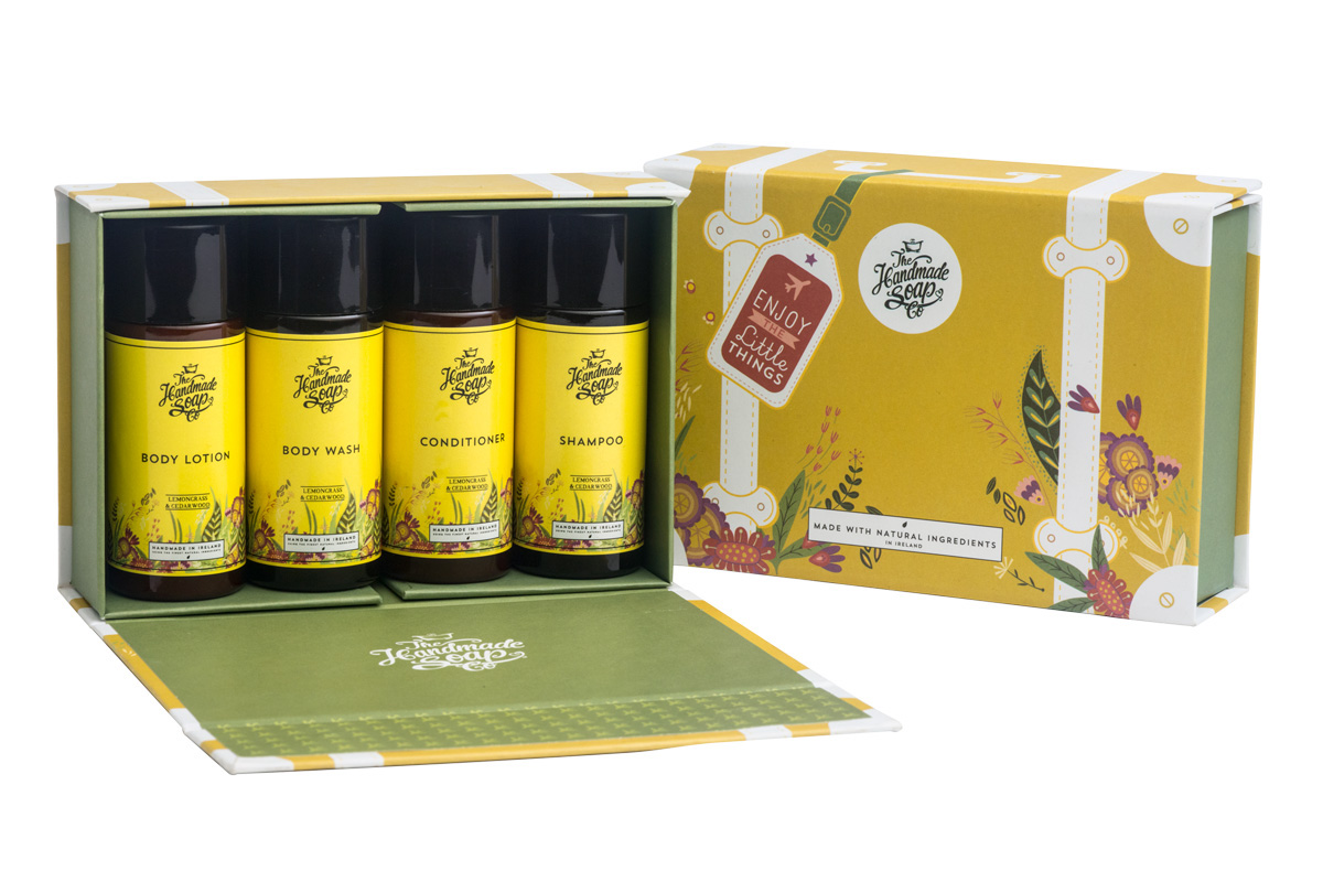 旅行手工皂包裝套盒