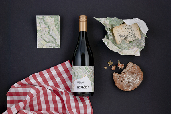 白葡萄酒插畫包裝設計 白葡萄酒插畫包裝設計