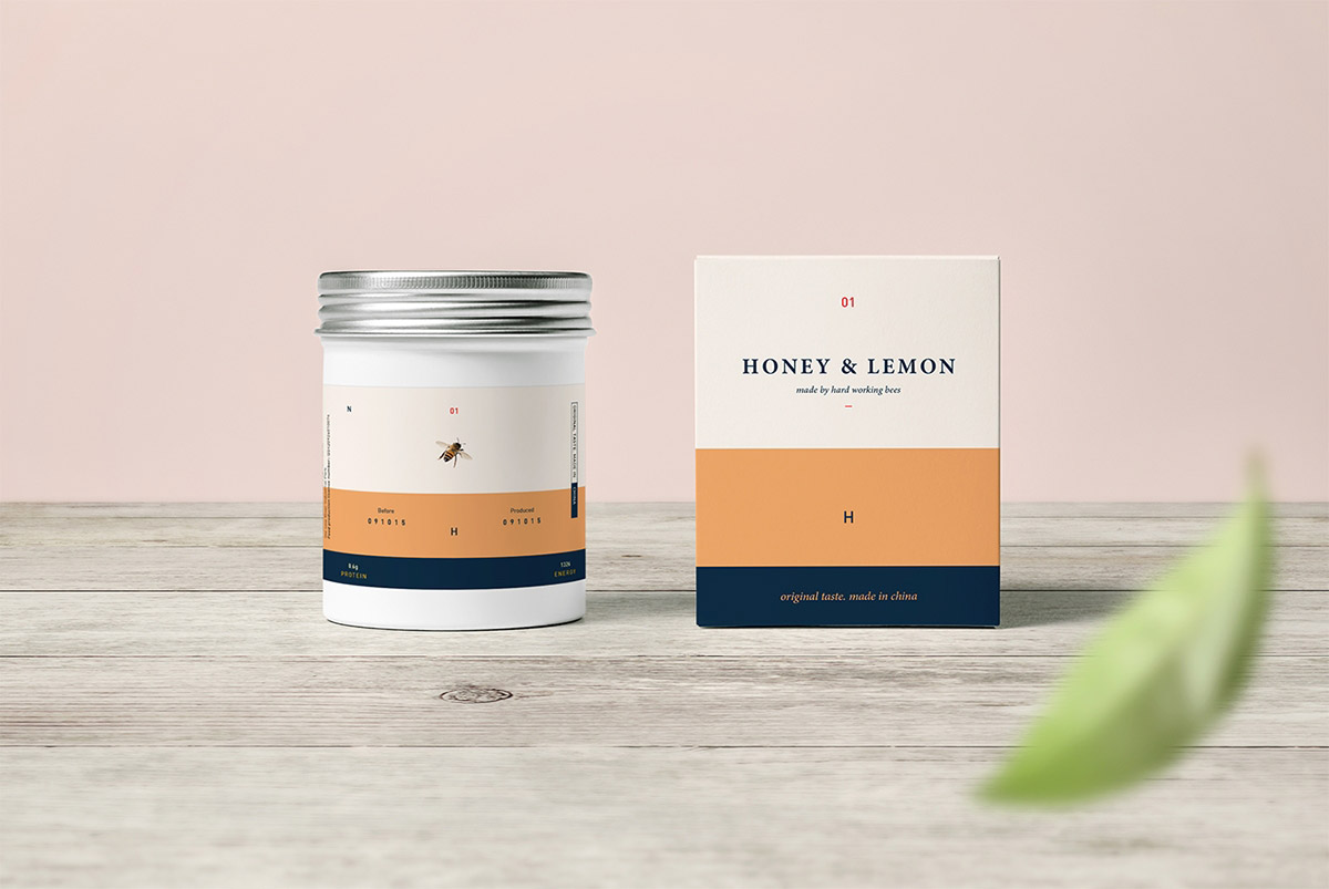  美優蜂蜜創意包裝設計1