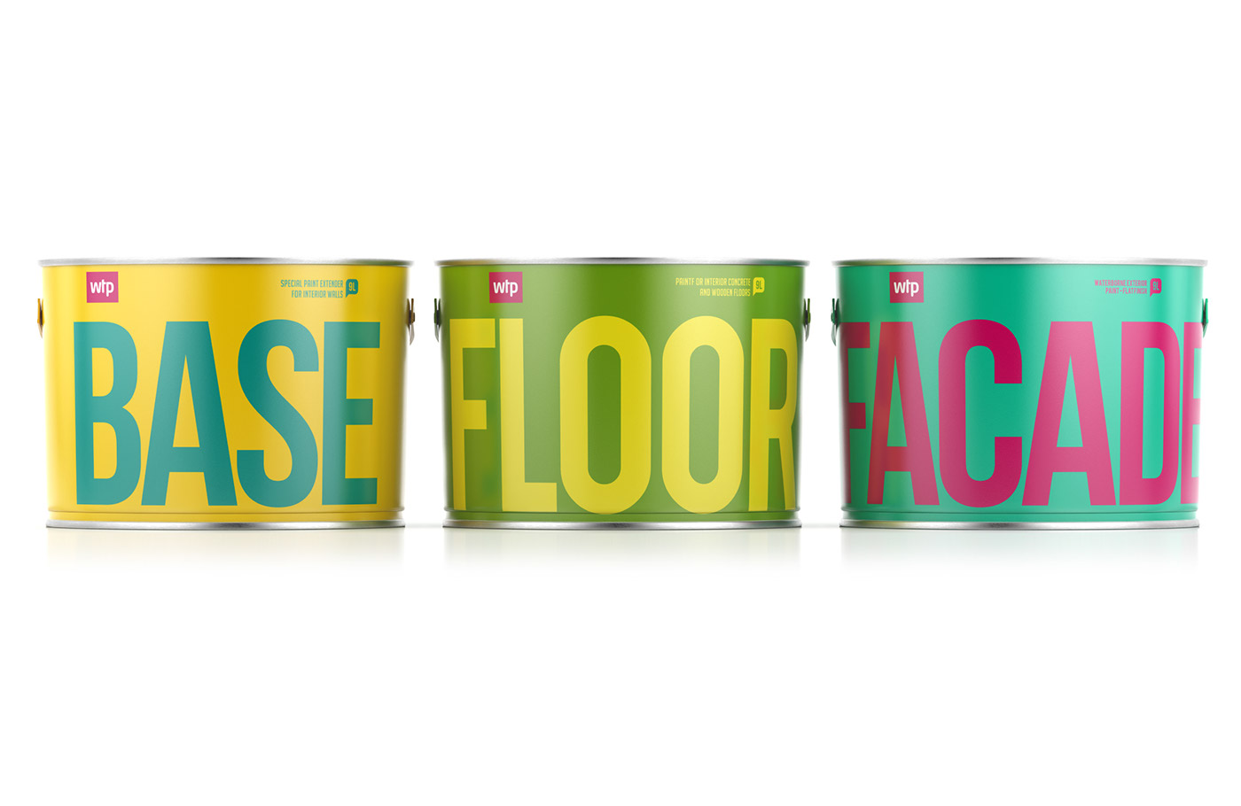 芬蘭油漆創意包裝設計