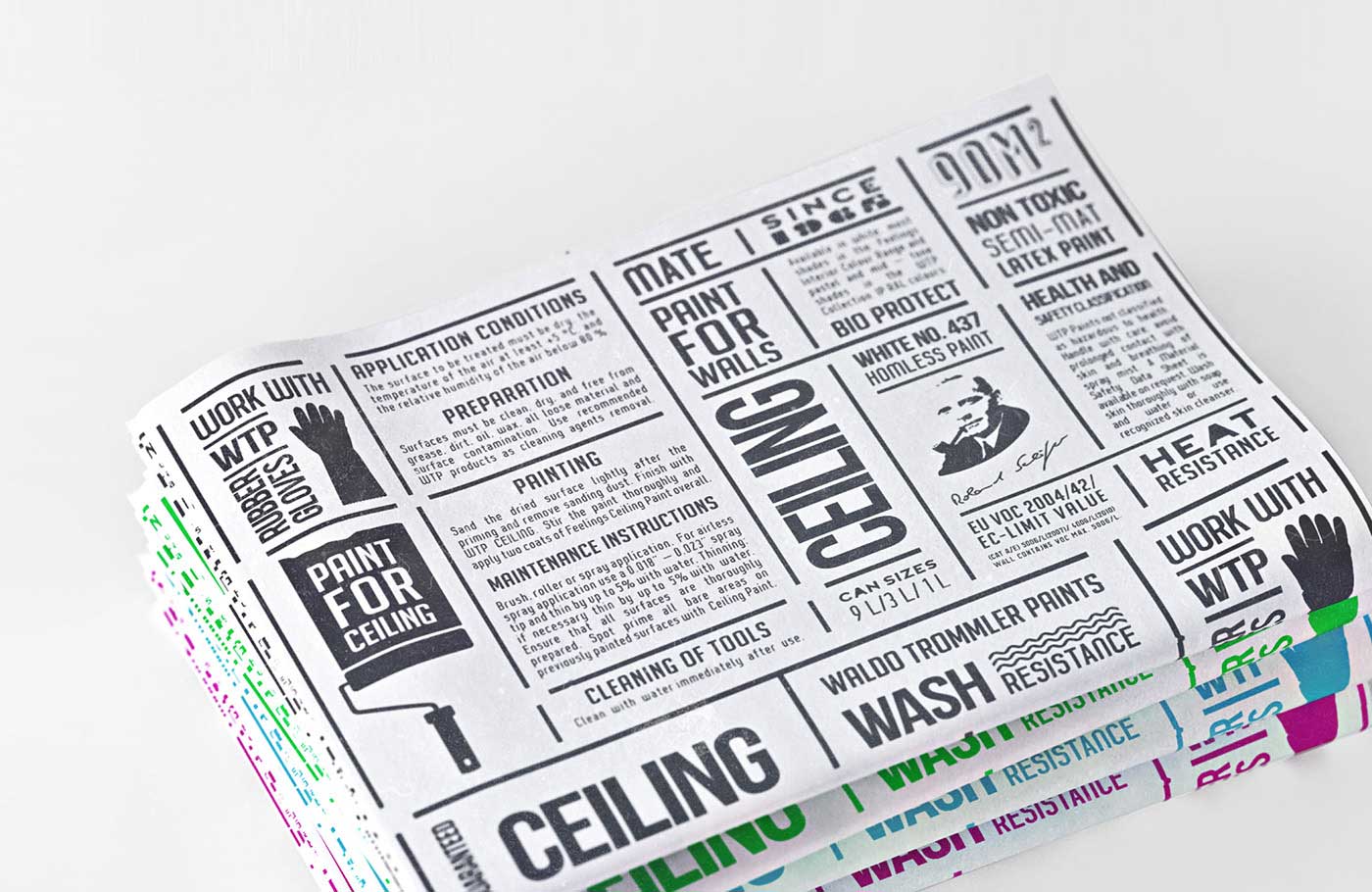 芬蘭油漆品牌報紙