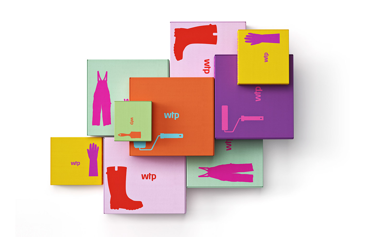 芬蘭油漆創意包裝設計