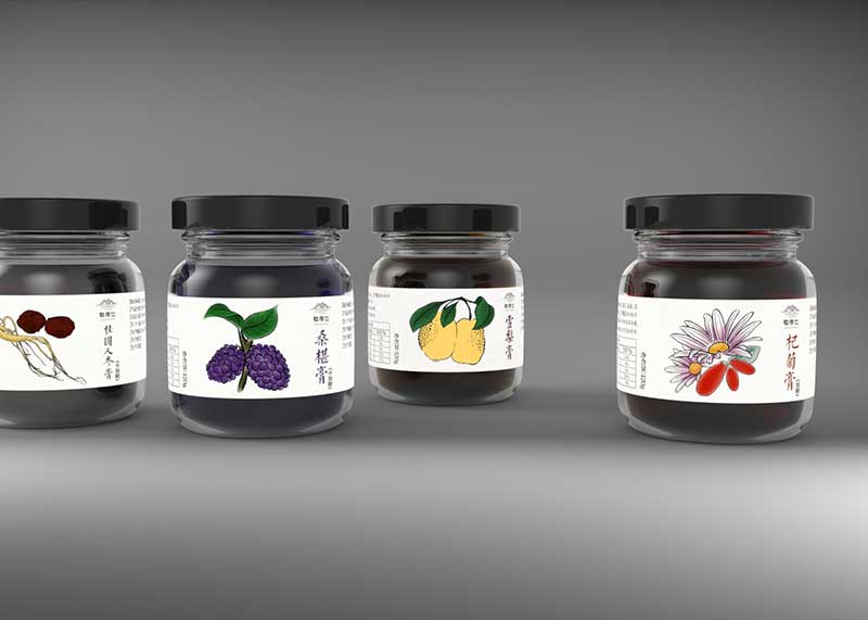 敬存仁膏方系列產品策劃設計包裝