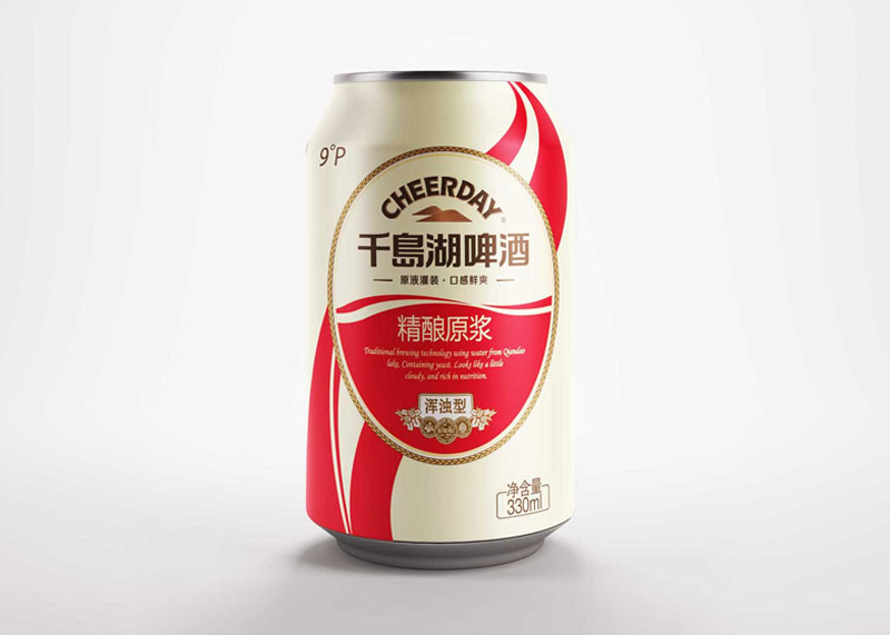 千島湖啤酒包裝設計